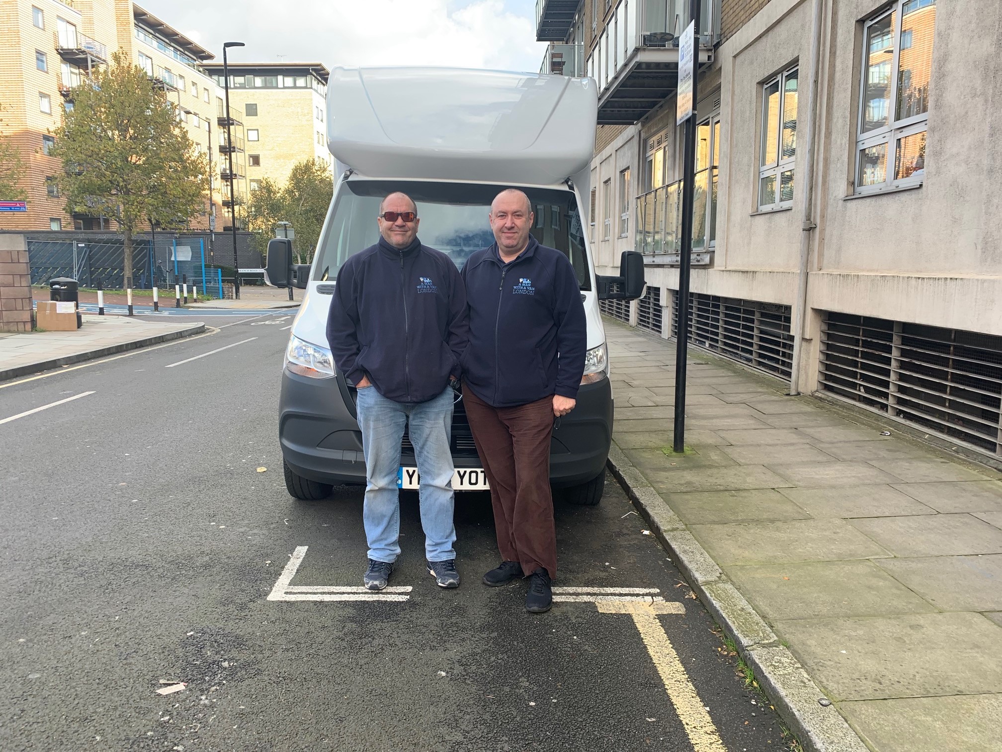 Man with van