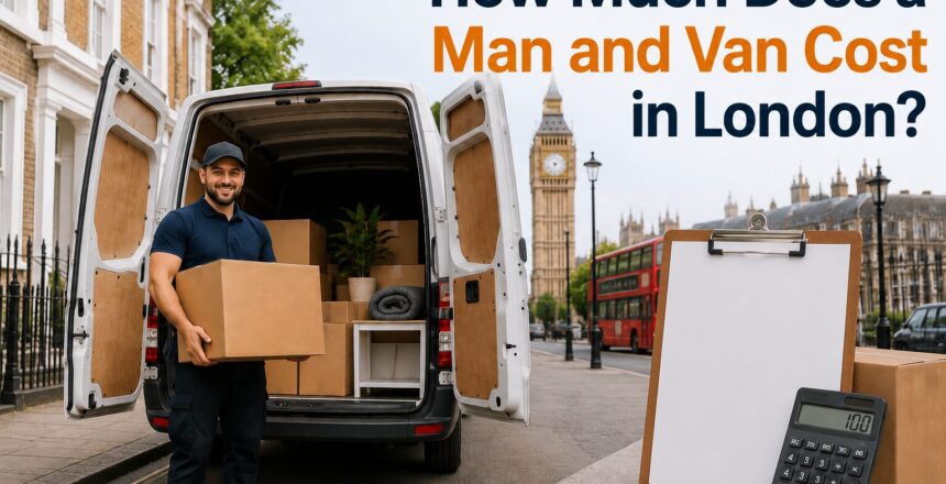Man and van cost London